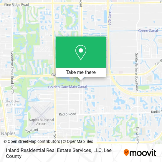 Inland Residential Real Estate Services, LLC map