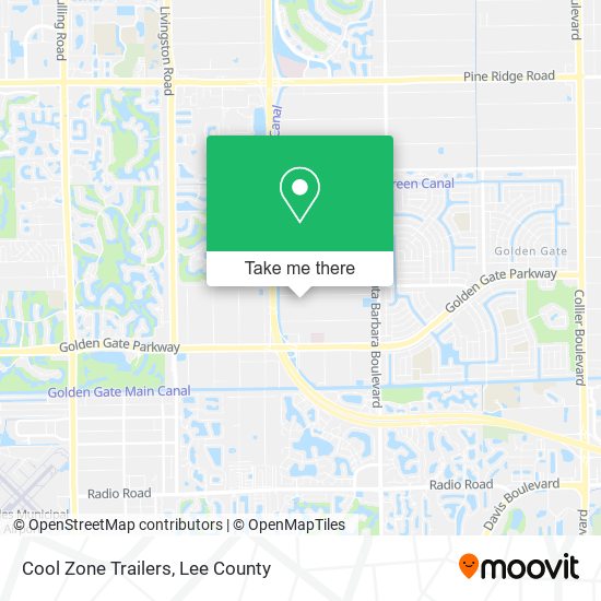 Cool Zone Trailers map