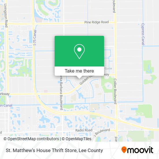St. Matthew's House Thrift Store map