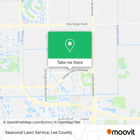 Seasonal Lawn Service map