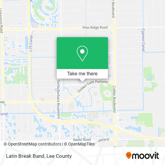 Mapa de Latin Break Band