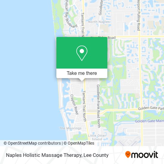 Mapa de Naples Holistic Massage Therapy