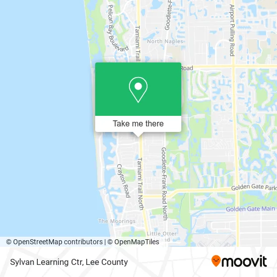 Sylvan Learning Ctr map