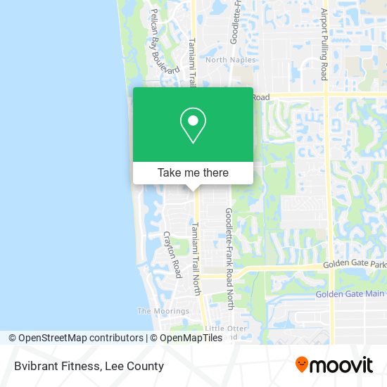 Mapa de Bvibrant Fitness