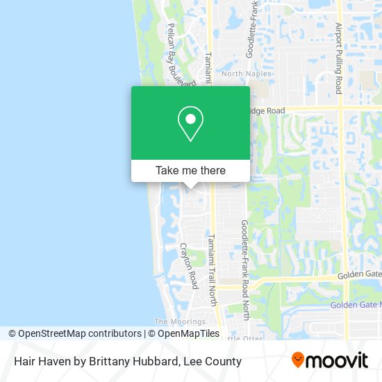 Mapa de Hair Haven by Brittany Hubbard