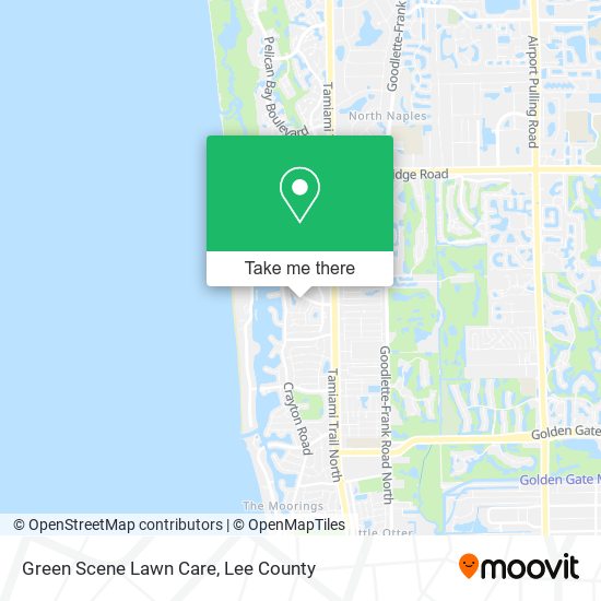 Green Scene Lawn Care map