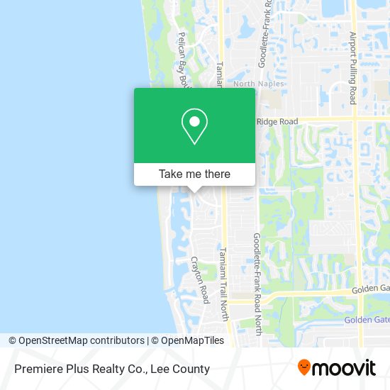 Premiere Plus Realty Co. map