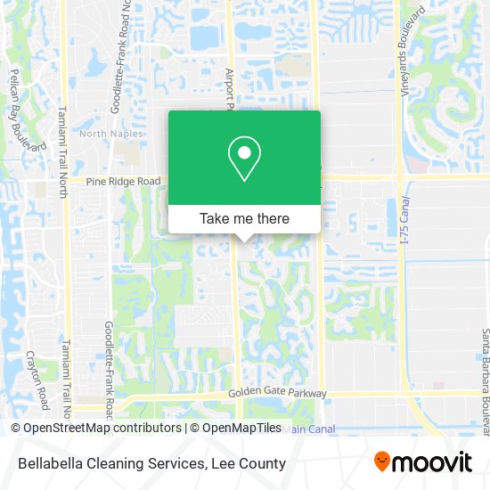 Bellabella Cleaning Services map