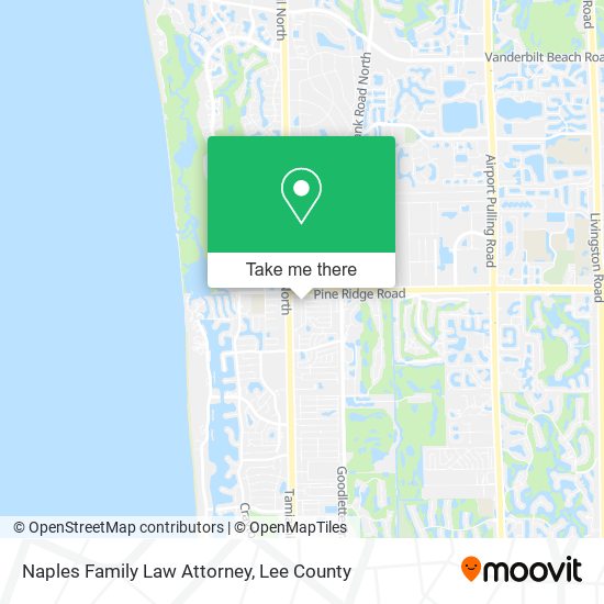 Mapa de Naples Family Law Attorney