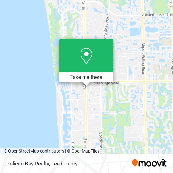 Mapa de Pelican Bay Realty