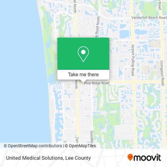 United Medical Solutions map
