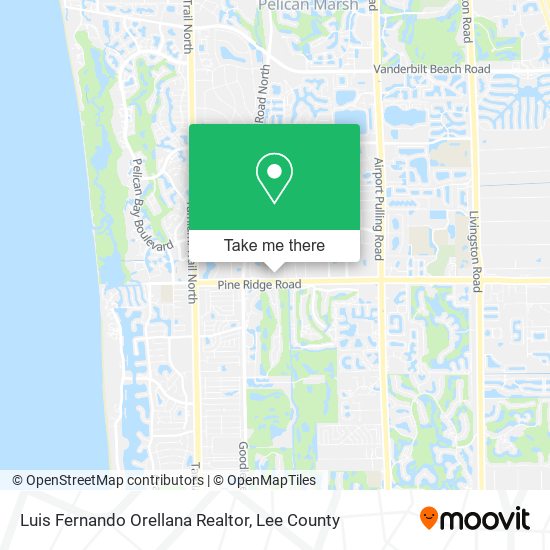 Luis Fernando Orellana Realtor map