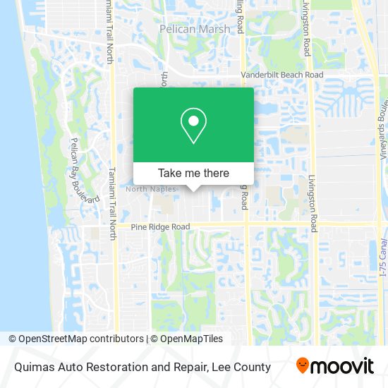 Mapa de Quimas Auto Restoration and Repair