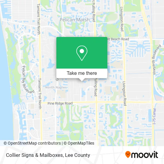 Collier Signs & Mailboxes map