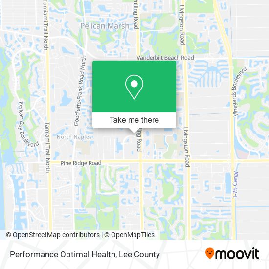 Performance Optimal Health map