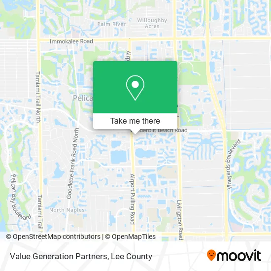 Value Generation Partners map