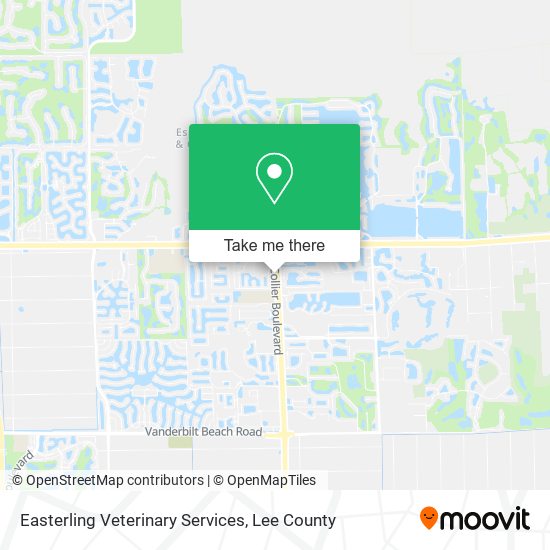 Easterling Veterinary Services map