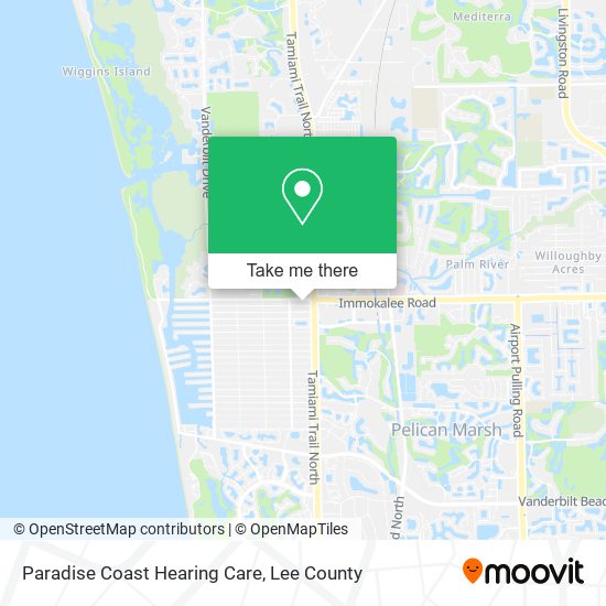 Paradise Coast Hearing Care map