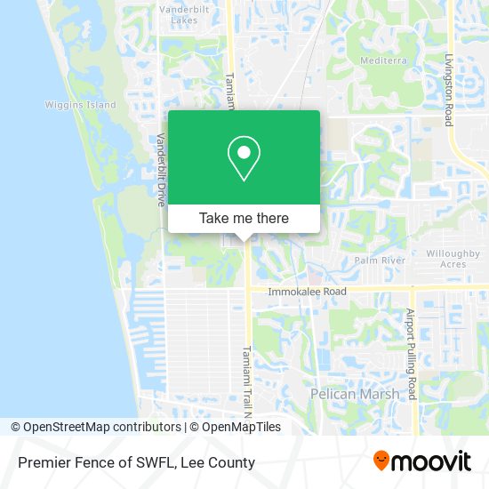 Premier Fence of SWFL map