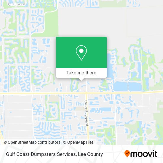 Mapa de Gulf Coast Dumpsters Services