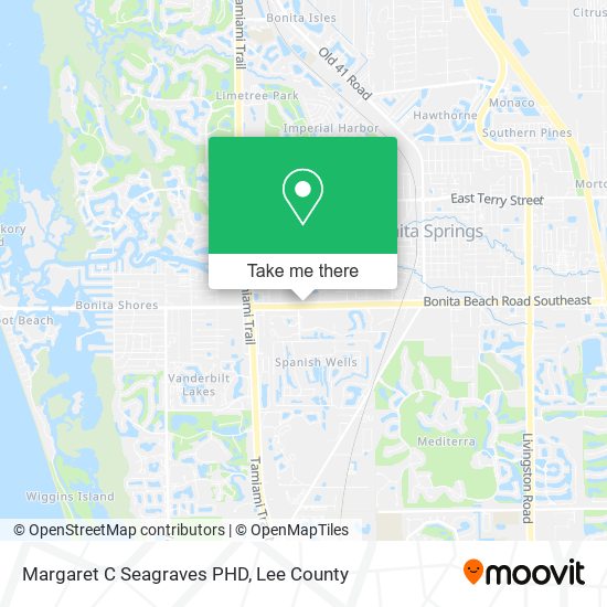 Margaret C Seagraves PHD map