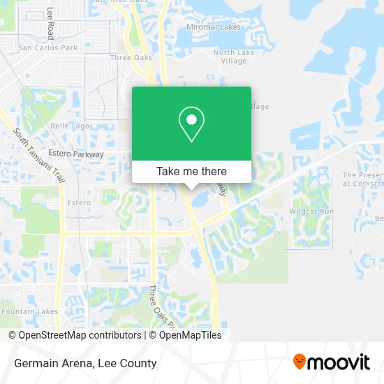 Germain Arena map
