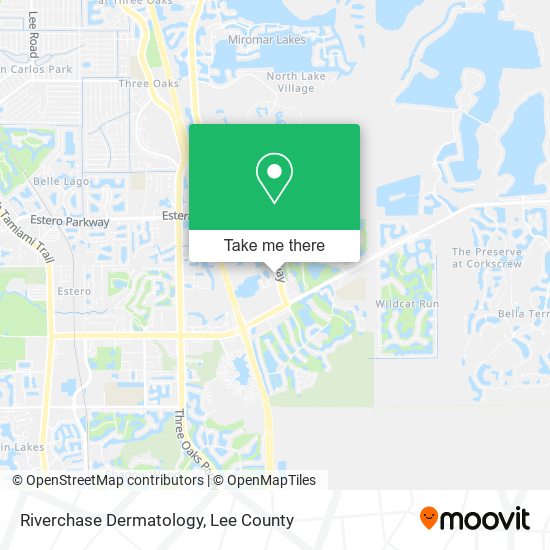 Riverchase Dermatology map