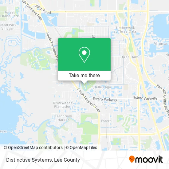 Distinctive Systems map