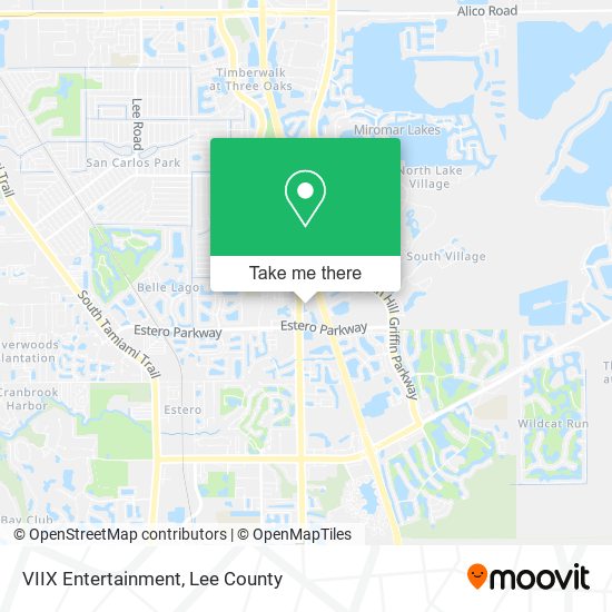 VIIX Entertainment map