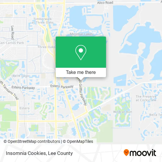 Insomnia Cookies map