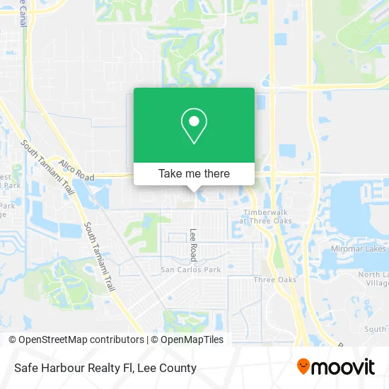Safe Harbour Realty Fl map