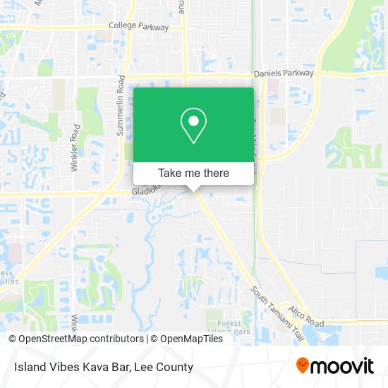 Island Vibes Kava Bar map