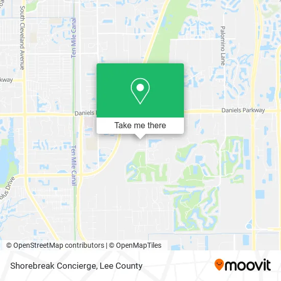 Shorebreak Concierge map