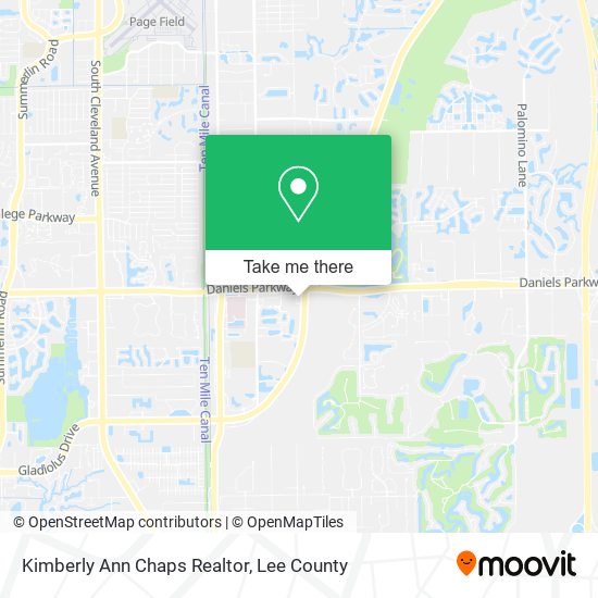 Kimberly Ann Chaps Realtor map
