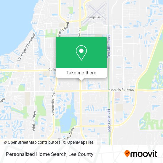 Personalized Home Search map