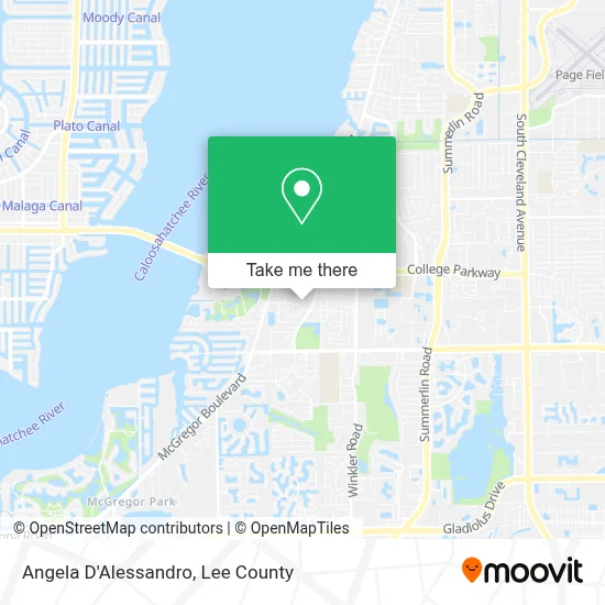 Angela D'Alessandro map