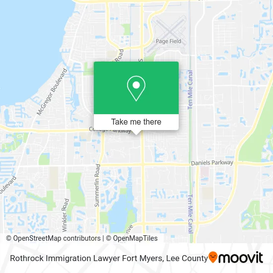 Rothrock Immigration Lawyer Fort Myers map