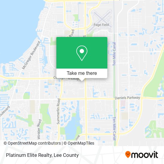 Platinum Elite Realty map