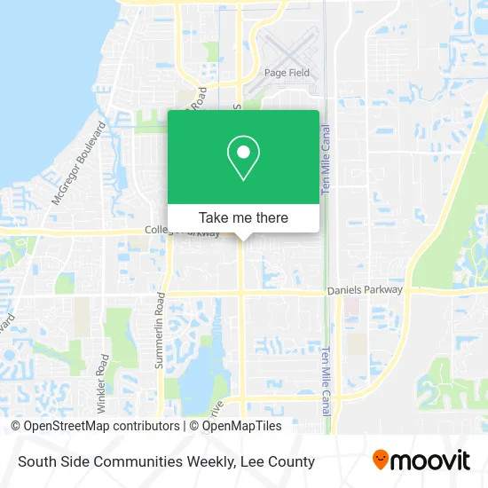 South Side Communities Weekly map