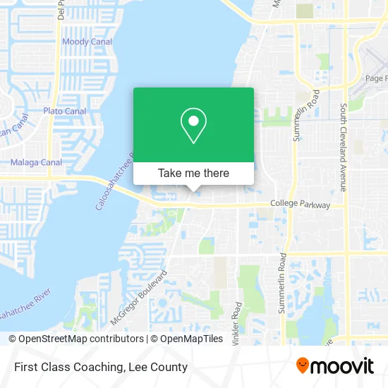 First Class Coaching map