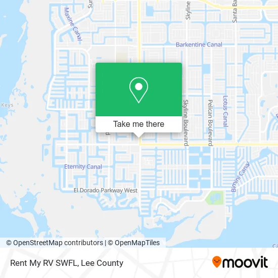 Rent My RV SWFL map