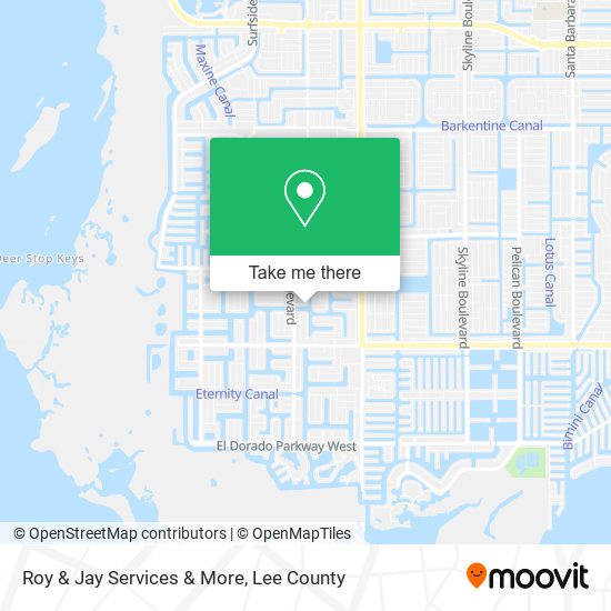 Roy & Jay Services & More map