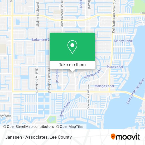 Mapa de Janssen - Associates