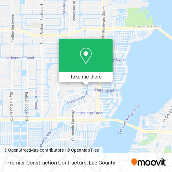 Premier Construction Contractors map