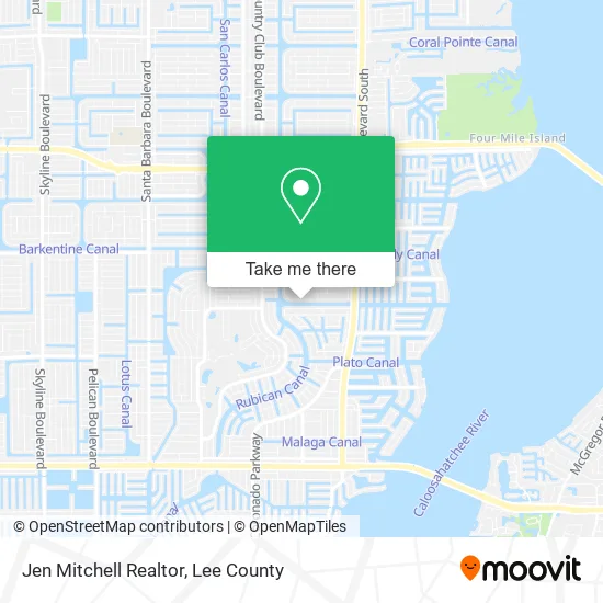 Jen Mitchell Realtor map