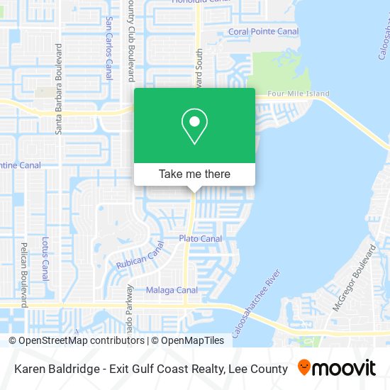 Mapa de Karen Baldridge - Exit Gulf Coast Realty