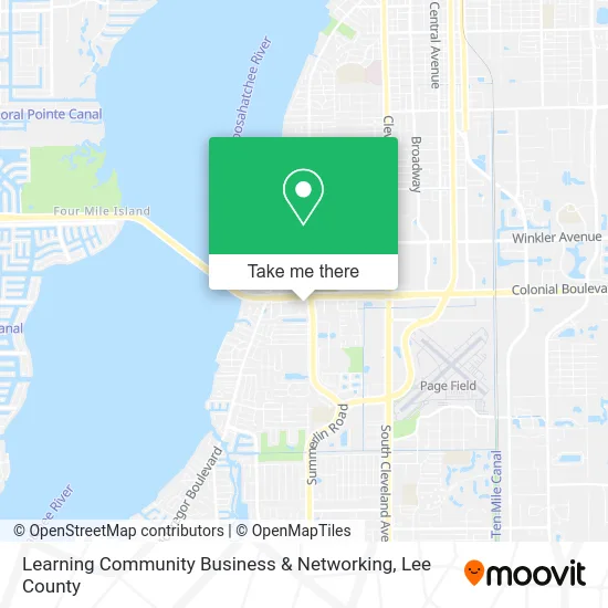 Learning Community Business & Networking map