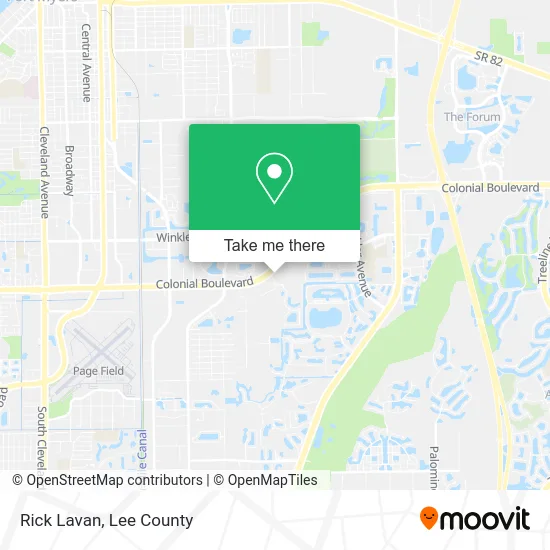 Rick Lavan map