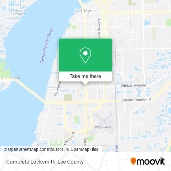Complete Locksmith map