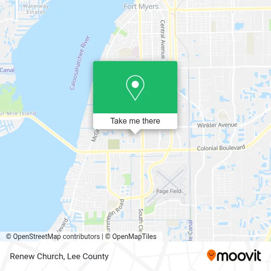 Renew Church map